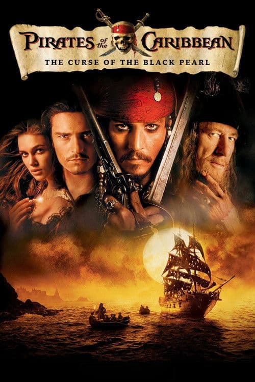 Poster: Pirates of the Caribbean: The Curse of the Black Pearl